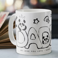 Cute Panda DADDY Personalised Gift