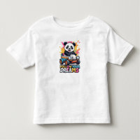 Cute Panda Driving Toy Car With Colourful Splash