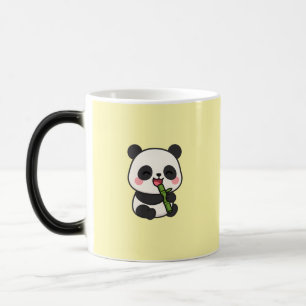 Cute Panda Eating Bamboo – Fun Coffee Mug