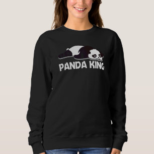 Cute Panda For Men Dad Cub Folivore Animal Sweatshirt