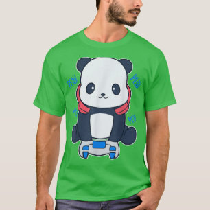 Cute Panda Gaming Graphic Panda Bear T-Shirt