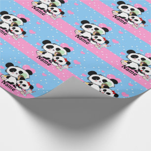 Cute Panda Gifts Wrapping Paper