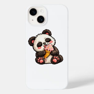 Cute Panda Ice Cream Case-Mate iPhone 14 Case