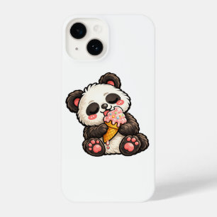 Cute Panda Ice Cream iPhone 14 Case