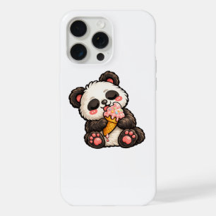 Cute Panda Ice Cream iPhone 15 Pro Max Case