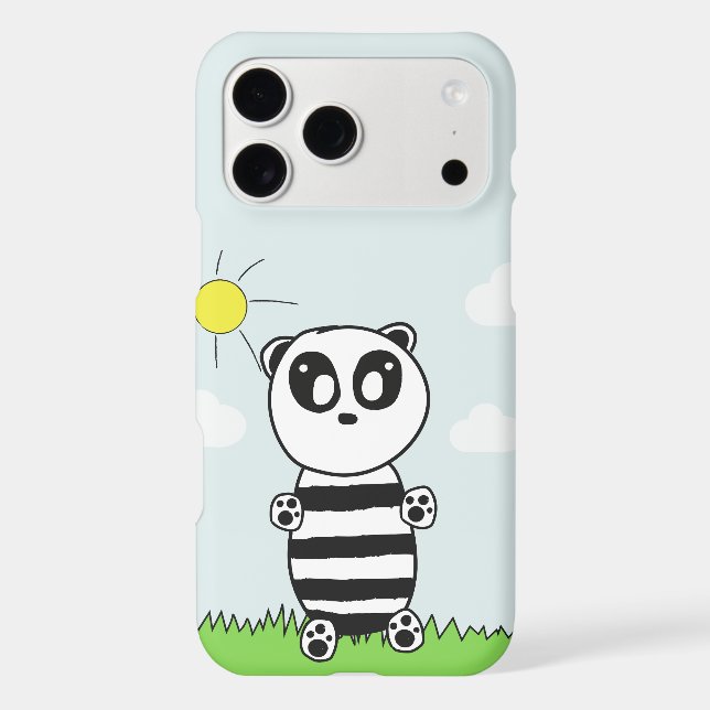 Cute Panda Illustration (Back)