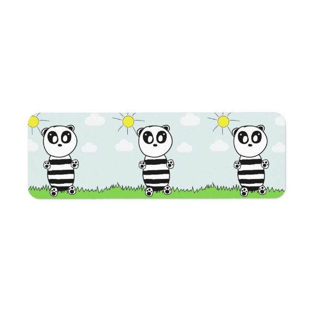 Cute Panda Illustration (Front)