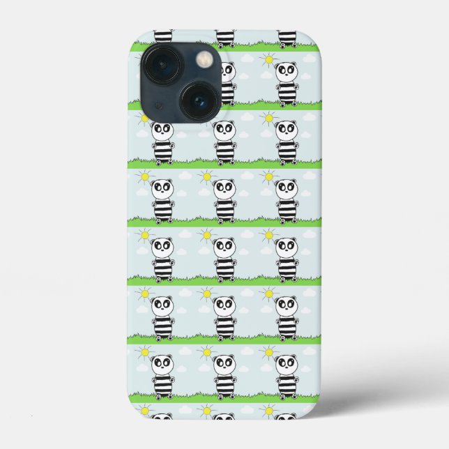 Cute Panda Illustration Case-Mate iPhone Case (Back)