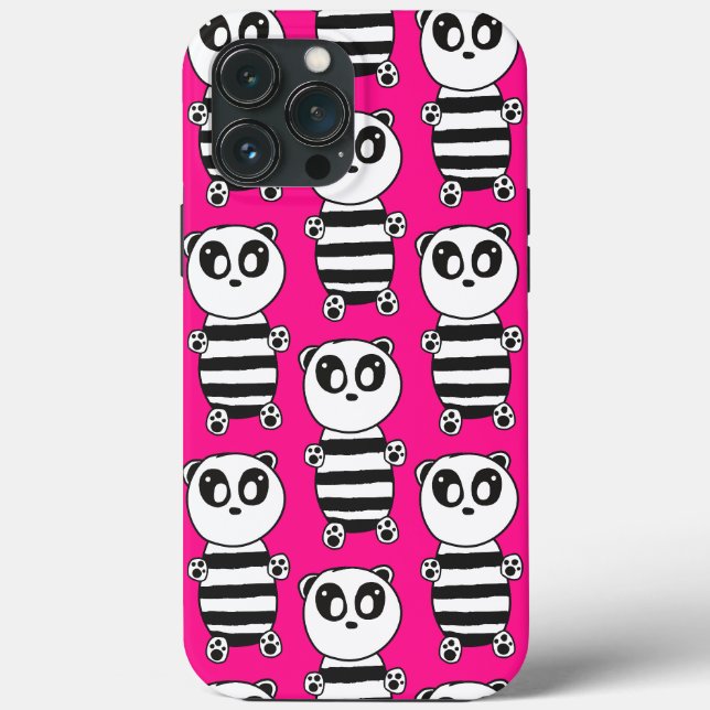 Cute Panda Illustration Case-Mate iPhone Case (Back)
