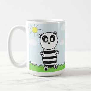 Cute Panda Illustration Coffee Mug