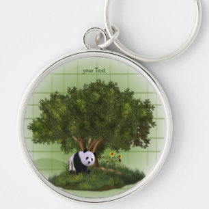 cute Panda Key Ring