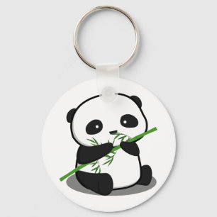 Cute Panda Key Ring