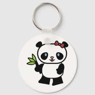 Cute Panda Key Ring