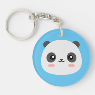 Cute Panda Key Ring