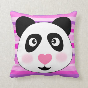 cute panda,kid's room cushion