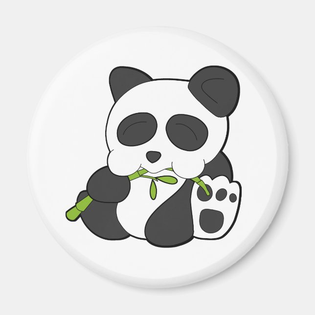 Cute Panda Magnet (Front)