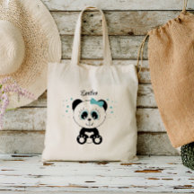 Cute Panda (Mint Green)