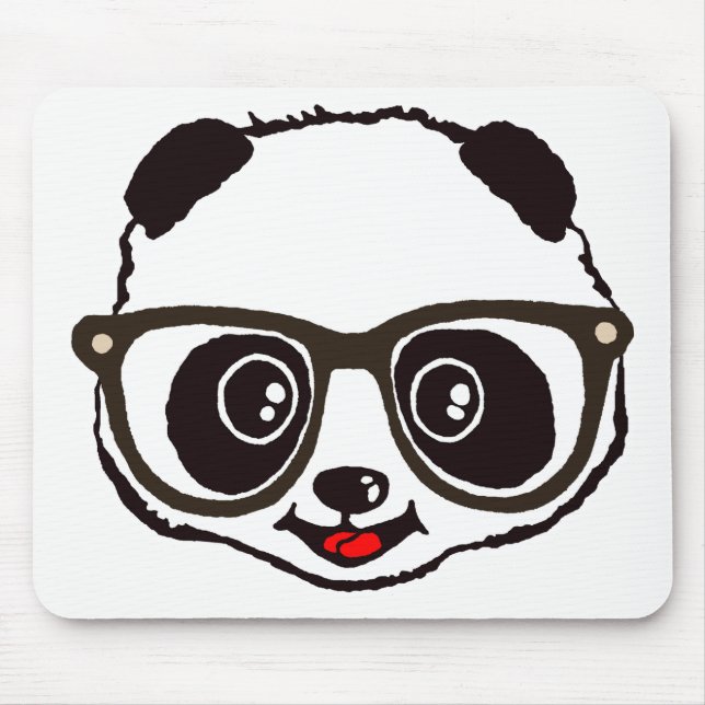 Cute Panda Mouse Mat (Front)