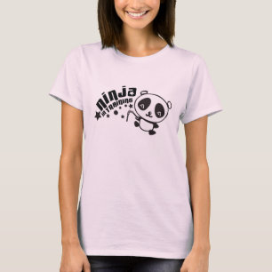 Cute Panda Ninja in Training T-Shirt