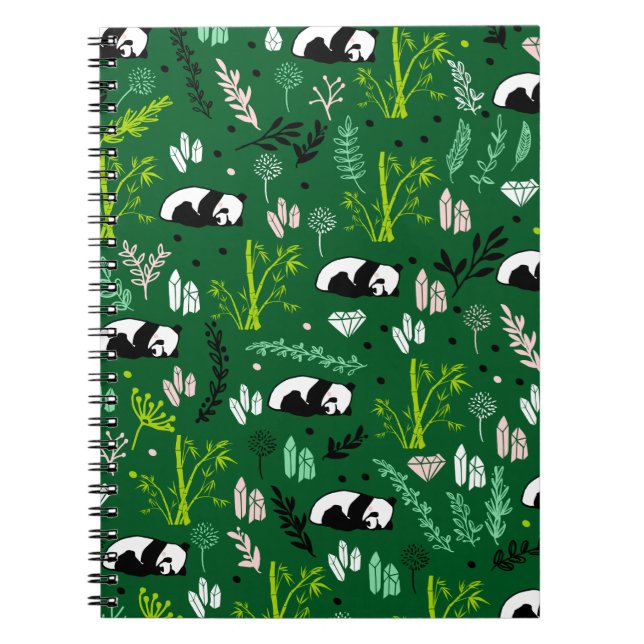 Cute Panda Notebook (Front)