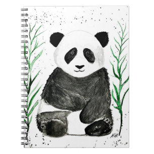Cute panda notebook
