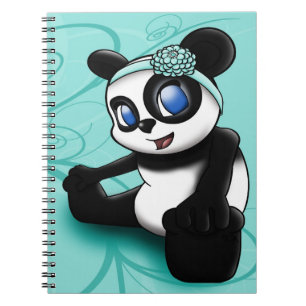 Cute Panda Notebook