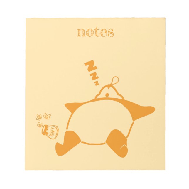 Cute Panda Notepad (Front)