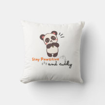Cute panda pillows