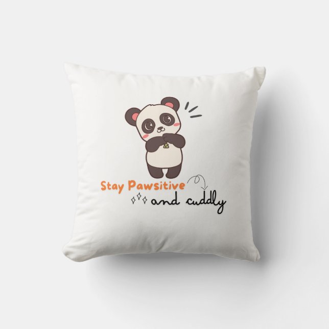 Cute panda pillows (Front)