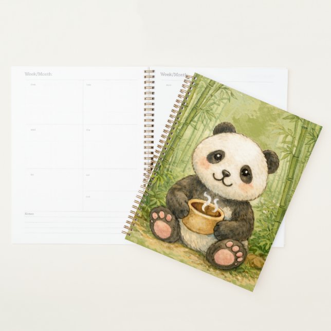 Cute panda planner (Display)