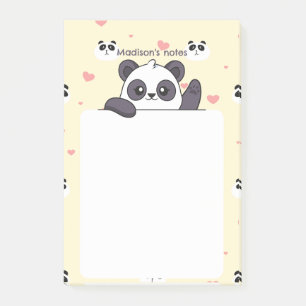 Cute Panda  Post-it Notes