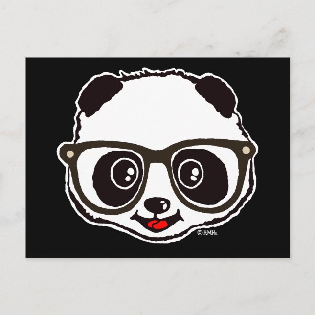 Cute Panda Postcard (Front)