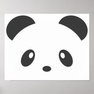 Cute Panda Poster
