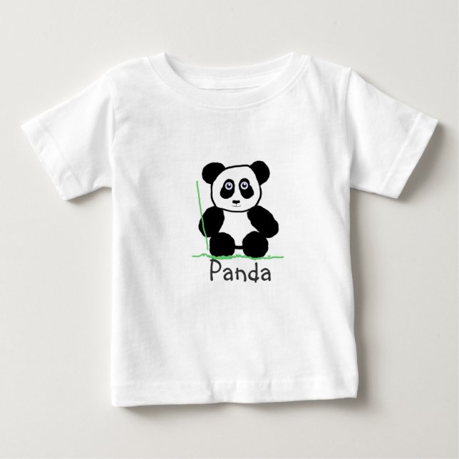 Cute Panda Shirt  Kawaii Animal Design (Front)