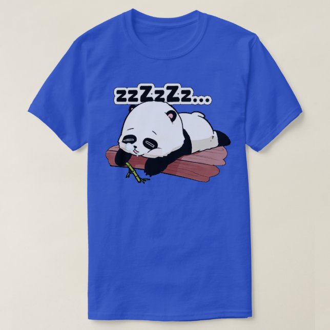 Cute panda sleeping T-Shirt (Design Front)