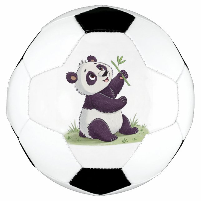 Cute panda soccer balls (Front)