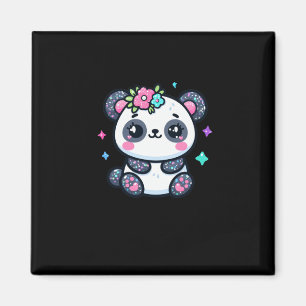 Cute Panda Sticker Magnet