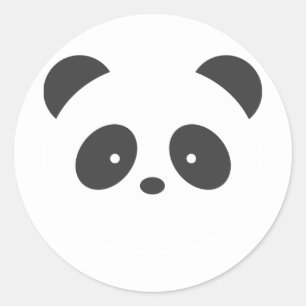 Cute panda stickers