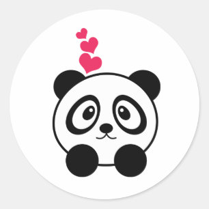 Cute Panda Stickers