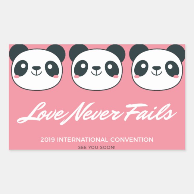 Cute Panda stickers (Front)