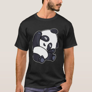 Cute Panda Stretches Sleepy Panda for Children T-Shirt