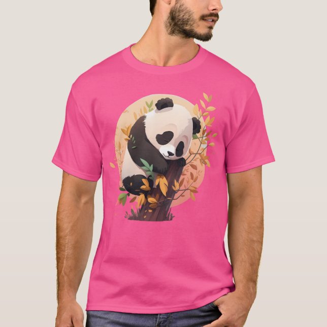 Cute Panda T-Shirt (Front)