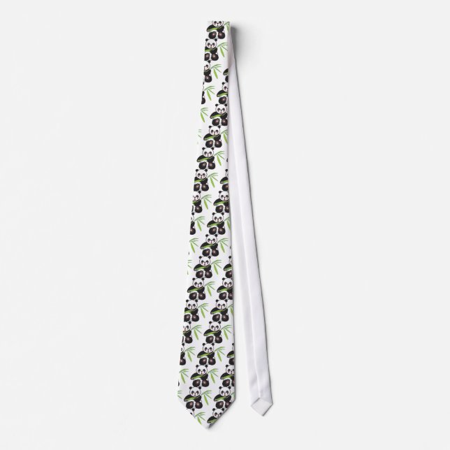 Cute Panda Tie (Front)