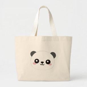 cute panda tote bags