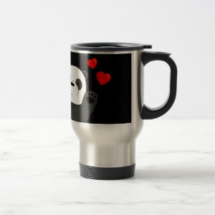 Cute panda travel mug