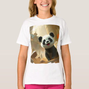 Cute Panda Vibes T-Shirt