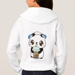 Cute Panda with Bubble Tea