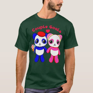 Cute pandas couple T-Shirt