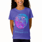 Cute Pangolin Colourful Animal Art