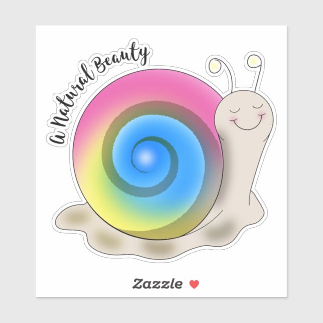 Cute Pansexual Pride Snail (Sheet)